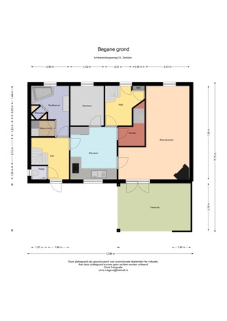 Floorplan - 's-Heerenbergseweg 24, 7038 CC Zeddam